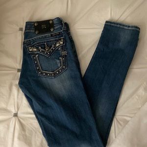 Miss me jeans . Size 27 skinny